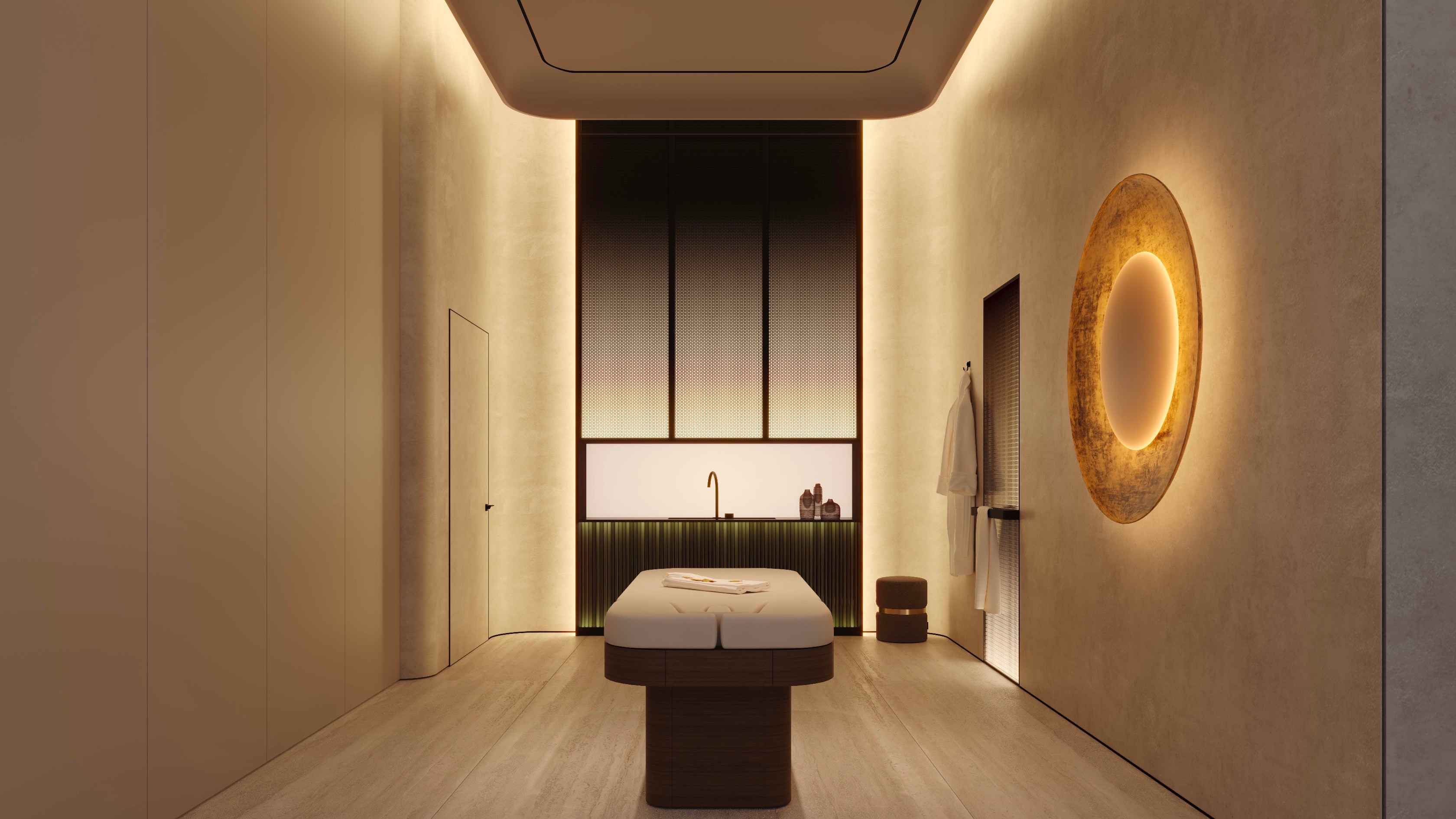 Sofitel Residences Dubai luxury spa treatment room